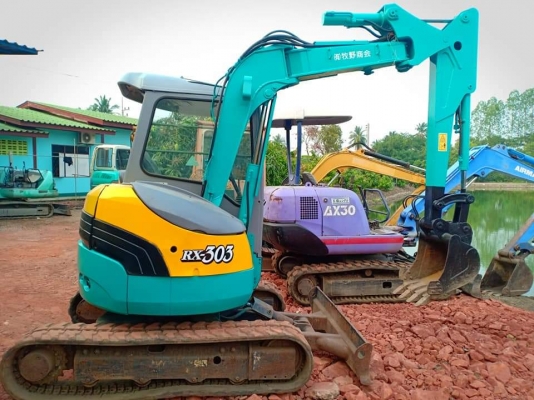 ขายจ้า..KUBOTA RX303 เก่านอกแท้  สภาพสวย 5,xxxชั่วโมง พร้อมใช้  โทร 089-3818694 จ๊อย