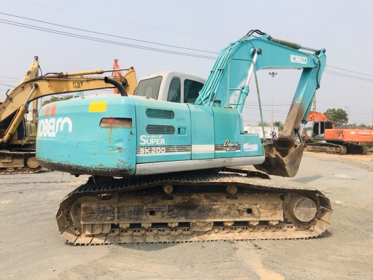 ขาย 980,000 KOBELCO sk 200-6 super yn-08 ไฟฟ้าสมบูรณ์ เครื่องดี ปั้มแรง เอวแน่น ช่วงล่างเต็ม รถสวยพร้อมใช้ เล่มทะเบียน รถอยู่ ปทุมธานี สามโคก 090-772-3710 090-772-3708