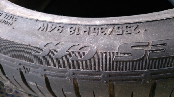 ยางขอบ18 toyo เก่าญี่ปุ่น