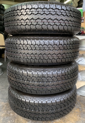 ล้อแม็กป้ายแดง ISUZU D-MAX Blue Power ขอบ 16 พร้อมยางป้ายแดง Bridgestone 245-70-16 ปี 18 สวยกริ๊บๆ ตุ่มเด้ง เส้นสีจัด