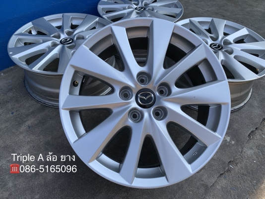 ล้อแม็ก 5รู114 Mazda CX5 ขอบ 17 แม็กเดิมๆ ไม่ดุ้ง ไม่คด