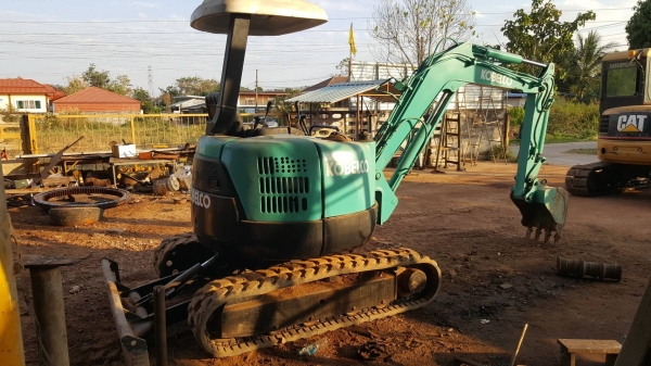 ขาย แบคโฮ KOBELCO SK30-SR ซื้อเก่านอกมา มีไลน์แย็ก เครื่องดี ปั้มนิ้ว มีใบอินวอยซ์ รถพร้อมใช้งาน ราคาต่อรองได้