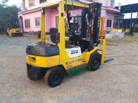 ขายรถยก TCM FD25 Z3 เครื่องดีเซล C240  เสาสูง 3.50 เมตร ยกได้ 2.5 ตัน เกียร์ออโต้ รถนอกนำเข้า ติดต่อ 098-7962549