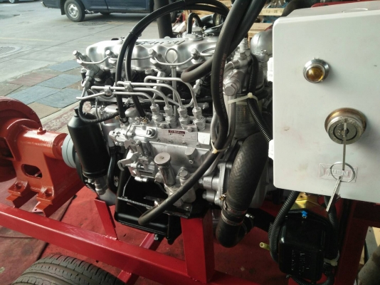 iครื่องสูบนํ้าประกอบใหม่ยังไม่ได้ใช้งาน