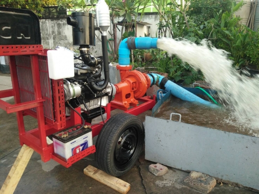 iครื่องสูบนํ้าประกอบใหม่ยังไม่ได้ใช้งาน