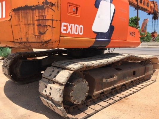 ขายรถเครน HITACHI EX100-3M (เครน 3 ตัน บูมยาว 18 เมตร) นำเข้าเองจากญี่ปุ่น สภาพสวยพร้อมใช้ มีVDOการทำงานครับ