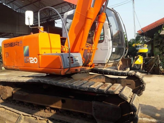 มาใหม่จ้า..HITACHI EX120-5 เก่านอกแท้  สภาพสวย เครื่องปั๊มดี  6,xxx ชั่วโมง  พร้อมใช้ โทร 089-3818694 จ๊อย