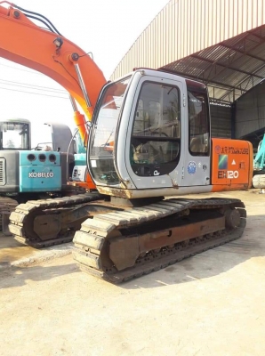 มาใหม่จ้า..HITACHI EX120-5 เก่านอกแท้  สภาพสวย เครื่องปั๊มดี  6,xxx ชั่วโมง  พร้อมใช้ โทร 089-3818694 จ๊อย