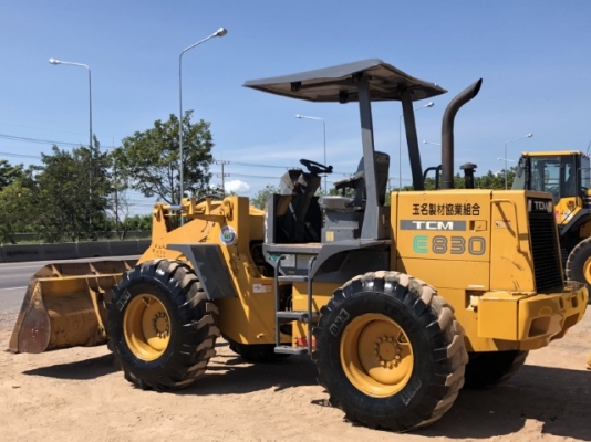 ขายรถตักล้อยาง TCM E830 (เท่าเทียบ WA100) นำเข้าเองจากญี่ปุ่น สภาพสวยพร้อมใช้ มีVDOการทำงานครับ ขายรถตักล้อยาง TCM E830 (เท่าเทียบ WA100) นำเข้าเองจากญี่ปุ่น สภาพสวยพร้อมใช้ มีVDOการทำงานครับ