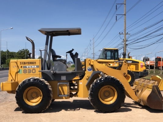 ขายรถตักล้อยาง TCM E830 (เท่าเทียบ WA100) นำเข้าเองจากญี่ปุ่น สภาพสวยพร้อมใช้ มีVDOการทำงานครับ ขายรถตักล้อยาง TCM E830 (เท่าเทียบ WA100) นำเข้าเองจากญี่ปุ่น สภาพสวยพร้อมใช้ มีVDOการทำงานครับ