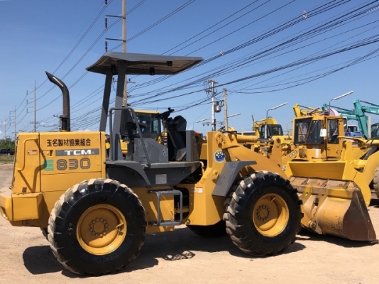 ขายรถตักล้อยาง TCM E830 (เท่าเทียบ WA100) นำเข้าเองจากญี่ปุ่น สภาพสวยพร้อมใช้ มีVDOการทำงานครับ ขายรถตักล้อยาง TCM E830 (เท่าเทียบ WA100) นำเข้าเองจากญี่ปุ่น สภาพสวยพร้อมใช้ มีVDOการทำงานครับ