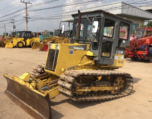 ขายรถดันดิน KOMATSU D21P-7E (4,XXX ชั่วโมง) นำเข้าเองจากญี่ปุ่น สภาพสวยพร้อมใช้ มีVDOการทำงานครับ