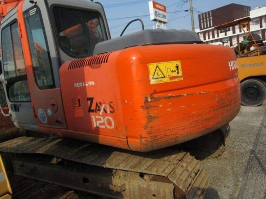 มาใหม่จ้า..HITACHI ZX120-1 เก่านอกแท้  สภาพสวย มีลายแย๊ก แทรค 60โทร 089-3818694จ