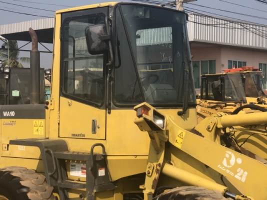 ขายรถตักล้อยาง KOMATSU WA100-3 นำเข้าเองจากญี่ปุ่น สภาพสวยพร้อมใช้ มีVDOการทำงานครับ