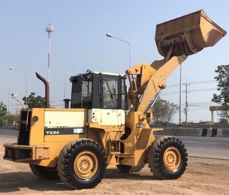 ขายรถตักล้อยาง TCM 840-2 แขนยาวพิเศษ นำเข้าเองจากญี่ปุ่น สภาพสวยพร้อมใช้ มีVDOการทำงานครับ