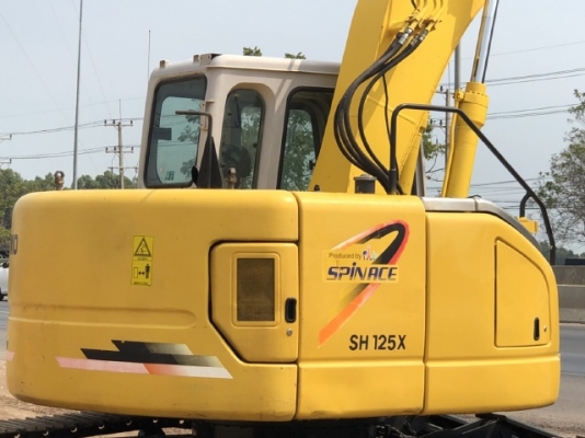 ขายรถขุด SUMITOMO SH125X-3 อาร์มยาวพิเศษ นำเข้าเองจากญี่ปุ่น สภาพสวยพร้อมใช้ มีVDOการทำงานครับ