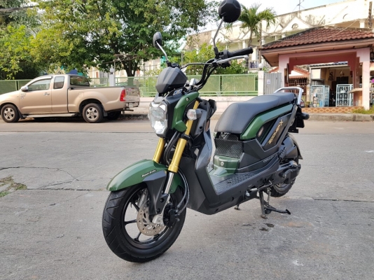 Zoomer x 2015 สีดำ ตัวTop คอมบายเบรค เล่มทะเบียนชุดโอนครบ