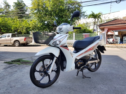 Wave 125i 2014 สตาดมือ รถบ้านมือเดียว สวยมากๆ เล่มชุดโอนครบ