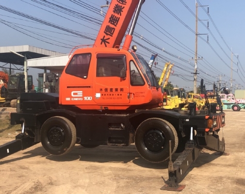 ขายรถเครน TADANO TR100M-1 (ขนาด 10 ตัน) ปี 2000 นำเข้าเองจากญี่ปุ่น สภาพสวยพร้อมใช้ มีVDOการทำงานครั