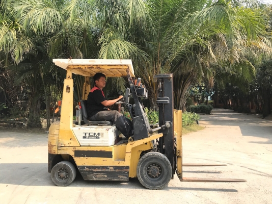 (ลดกระหน่ำ) ขายFORKLIFT TCM FG15N17(1.5ตัน) สวยเดิมจากญี่ปุ่น ยังไม่เคยใช้ในไทย 99,000เท่านั้น!!