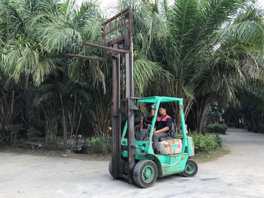 ขายFORKLIFT MITSUBISHI FD20(2ตัน)(ดีเซล) สวยเดิมจากญี่ปุ่น ยังไม่เคยใช้ในไทย 139,000เท่านั้น!!