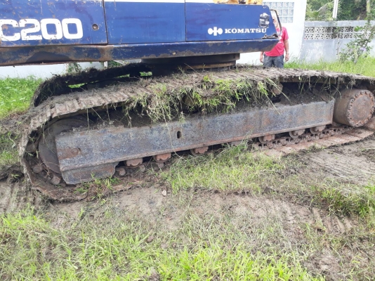 ขายแบคโฮ KOMATSU.PC200-5 ไฟเต็มเอกสารอินวอยราคา 650,000