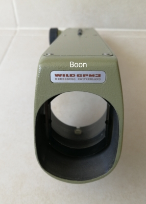 สินค้ามือสอง เลนส์Micrometer Leica Wild Leica GPM3  Made in Switzerland