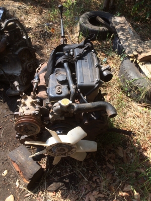 ขายเครื่องเกียร์ 4JA1 ไม่มีใบคลุม