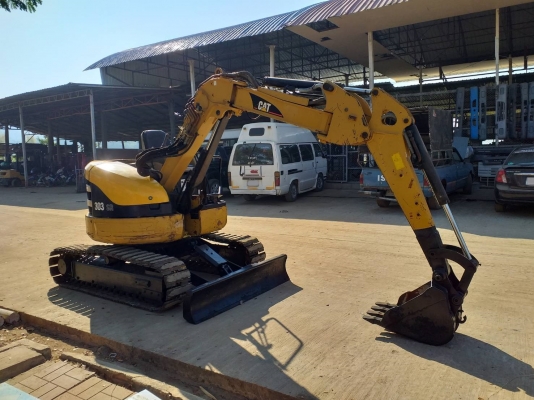 ขายรถขุดCAT303SR เครื่องมิตซูบิชิ เครื่องยนต์S3L ขนาด 3 สูบ คอนโทรลสั้น(น้ำมัน) ปั้มนิ้ว แทรคเหล็กก๊อปยาง ใบมีด รถเดิมๆเก่านอก มีเอกสาร ยังไม่ผ่านการใช้งานในไทย