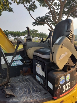 ขายรถขุดCAT303SR เครื่องมิตซูบิชิ เครื่องยนต์S3L ขนาด 3 สูบ คอนโทรลสั้น(น้ำมัน) ปั้มนิ้ว แทรคเหล็กก๊อปยาง ใบมีด รถเดิมๆเก่านอก มีเอกสาร ยังไม่ผ่านการใช้งานในไทย