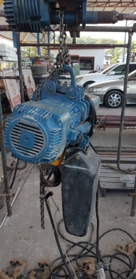 รอกโซ่ไฟฟ้าDEMAG 2TON พร้อมใช้30,000ครับ