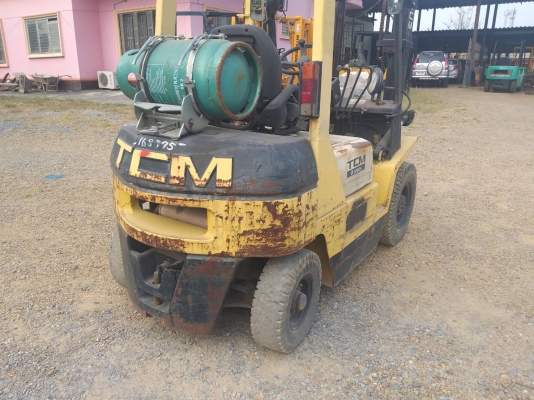 ขายรถยก TCM FG20 N4 เครื่องเบนซิล H20 ใช้แก๊ส ติดตั้งระบบแก๊สจากญี่ปุ่น เสาสูง 3 เมตร ยกได้ 2 ตัน เกียร์ธรรมดา รถนอกนำเข้า ติดต่อ 098-7962549
