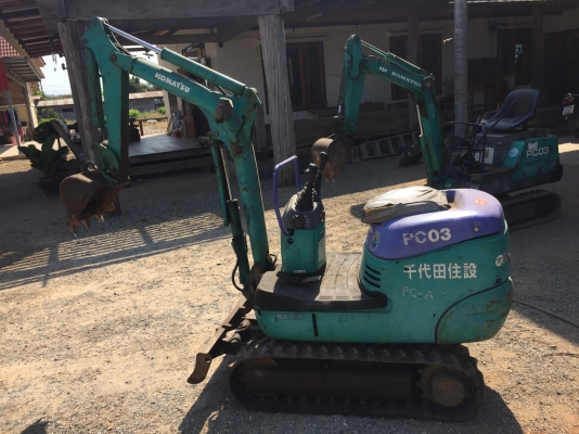 ขายรถแบคโฮKOMATSU PC03