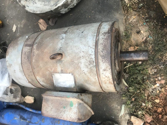 ขายมอเตอร์ 5 แรง มิตซูบิชิ ไฟบ้าน 220 V.