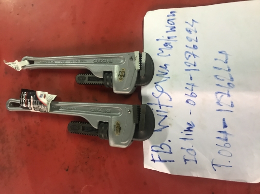 ขาย ประแจจับท่อ Ridgid  U.S.A ด้าม อลูมิเนียม ของใหม่ยังได้ใช้งานเลย