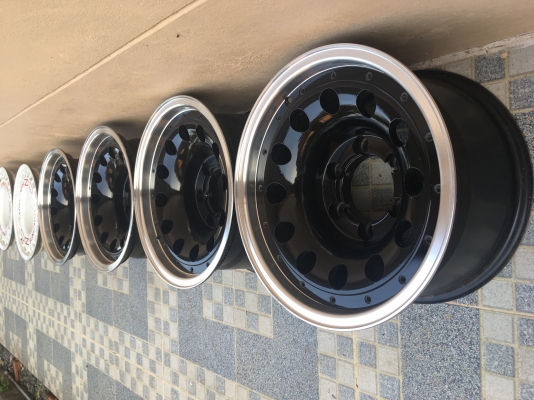 ????????ล้อหยดน้ำ ขอบ15กว้าง8.5 6รู 139.7  ออฟเซต-27 ทำสีมาใหม่ ล้อหนาๆ ไม่คด ไม่ดุ้ง ☎️☎️0850005579  ดูล้อที่บุรีรัมย์ ????????ส่งได้ทั่วไทย