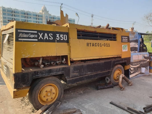 เครื่องปั้มลมเครื่องยนต์ แอตลาสคอปโก้ ต้องซ่อม ขายตามสภาพ80,000ครับ