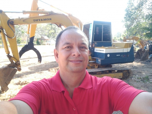 มี VDO ให้ชม.KOMATSU.PC120-3 มีหัวคีปพร้อมบุ้งกี๋ราคา 390,000