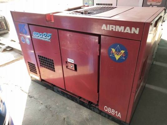 เครื่องกำเนิดไฟฟ้า Airman SDG25AS - Genset 20/25kva. Isuzu Engine by OEK 098-5625920