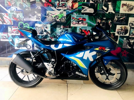 gsx-r 150 2018 สีน้ำเงิน กุญแจสมาทคีย์ รถสวยเครื่องเดิม 45900