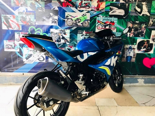 gsx-r 150 2018 สีน้ำเงิน กุญแจสมาทคีย์ รถสวยเครื่องเดิม 45900