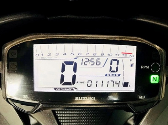 gsx-r 150 2018 สีน้ำเงิน กุญแจสมาทคีย์ รถสวยเครื่องเดิม 45900