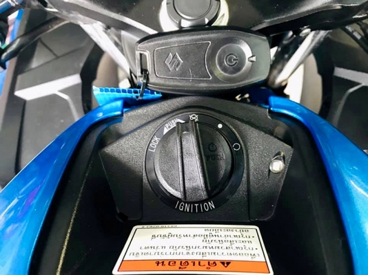 gsx-r 150 2018 สีน้ำเงิน กุญแจสมาทคีย์ รถสวยเครื่องเดิม 45900