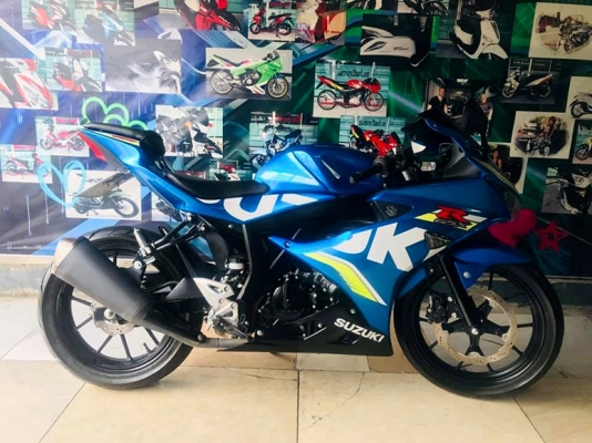 gsx-r 150 2018 สีน้ำเงิน กุญแจสมาทคีย์ รถสวยเครื่องเดิม 45900