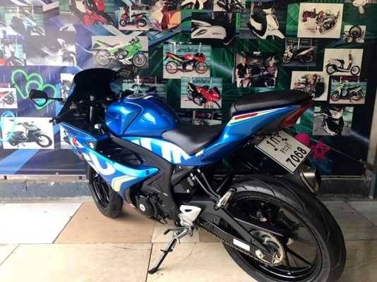 gsx-r 150 2018 สีน้ำเงิน กุญแจสมาทคีย์ รถสวยเครื่องเดิม 45900