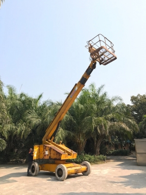 ขายรถกระเช้า AICHI SP150 เครื่องS3E สูง15เมตร สวยเดิมจากญี่ปุ่นยังไม่เคยใช้ในไทย 285,000เท่านั้น