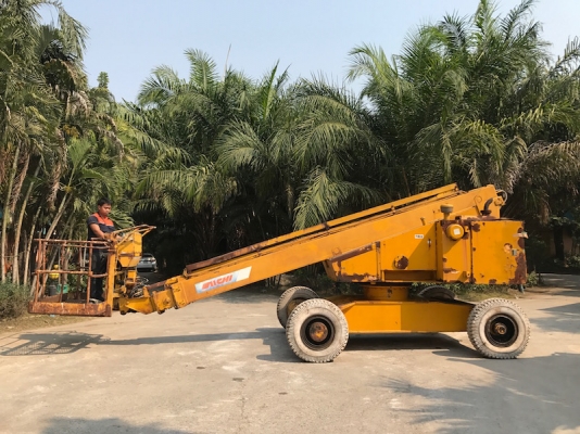 ขายรถกระเช้า AICHI SP150 เครื่องS3E สูง15เมตร สวยเดิมจากญี่ปุ่นยังไม่เคยใช้ในไทย 285,000เท่านั้น