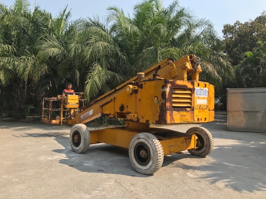 ขายรถกระเช้า AICHI SP150 เครื่องS3E สูง15เมตร สวยเดิมจากญี่ปุ่นยังไม่เคยใช้ในไทย 285,000เท่านั้น