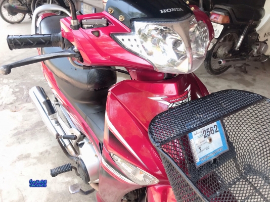 ขาย Wave125i สตาร์ทมือ เครื่องเดิมๆ สภาพสวยๆทะเบียนพร้อมโอน ภาษี62