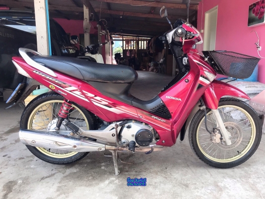 ขาย Wave125i สตาร์ทมือ เครื่องเดิมๆ สภาพสวยๆทะเบียนพร้อมโอน ภาษี62